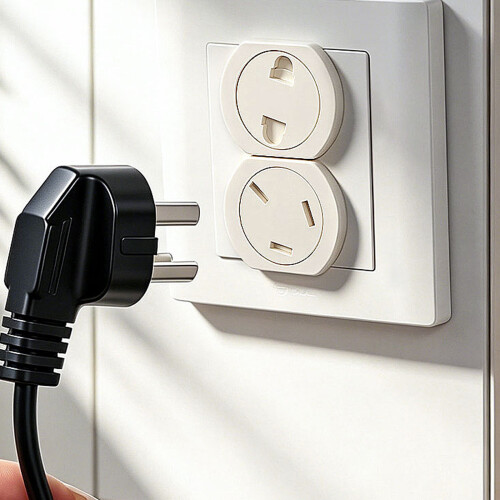 10 Stück Sicherheits-Steckdosenstecker-Abdeckungen mit-2 Löcher 1