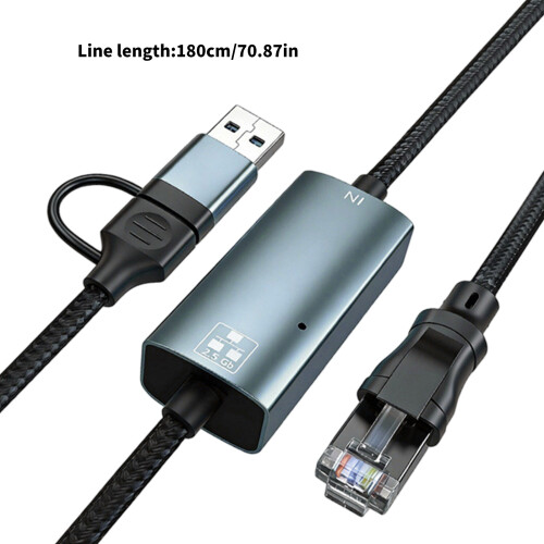 Convertisseur Ethernet USB et Type C fiable pour une connexion 2