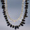 Collier de perles d'espacement plaqué or sophistiqué avec-Blanc 6