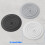 Durability Soft Silicone Bathtubs Plug Hair-white and black 4