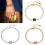 Adjustable Square Zircon Bracelet Stainless-JDB0304015 BL S 3