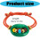 Unique Pig Nose Design Beaded Bracelet Adjustable Length-Red 4