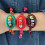 Verstelbare varkensneus kralen armband statement-Donkerbruin 7