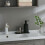 Large Capacity Soap Dispenser Press Refillable Bottle Countertop 2