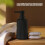 Large Capacity Soap Dispenser Press Refillable Bottle Countertop 4