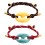 Stijlvolle Retro Dieren Neusarmband Trendy Modieuze-Rood 5