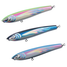 3Pcs Trolling Lure Deep Sea Pencil Boats Fishing Artificial