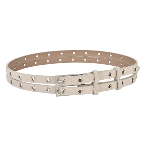 Modern Simple Leather Belt Multiple Color Available Ideal-Beige