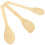 Set di 3 spatole antiaderenti per wok in bambù 1