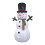 Illuminated Inflatable Snowman Outdoor Decoration 1