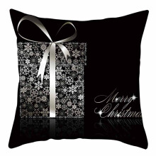 Funda de almohada navideña con diseño de piel de melocotón, 1 pieza