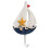 Gancio da parete in legno per borse, cappelli e sciarpe (1 pezzo) 1