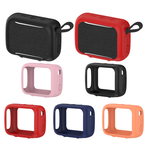 Travel Silicone Carrying Case Portable-Black 2