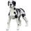 Realistisk dalmatisk hundfigur til hjemmedekorasjon 1