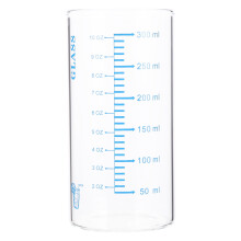 Tasse à lait en verre pour café, d'une contenance de 300 ml