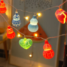 Cordão de luzes LED decorativas pequenas e coloridas de 10 metros.