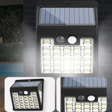 Solar-Straßenleuchte IP65 Außen-LED-Flutlicht mit Bewegungsmelder