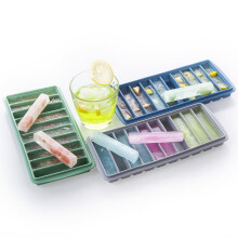 Bandeja de silicona para cubitos de hielo de 10 cavidades