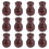 Pompons en cordon de bois pour stores (12 pièces) 1