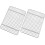Stainless Steel Cooling Rack 16x11.8x1 Inch 2 Pack 1