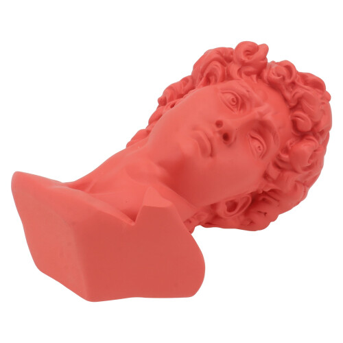 Figurine décorative en résine rouge