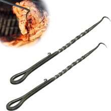 Espátula para barbacoa de acero inoxidable, 35 cm, paquete de 2