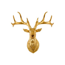 Sculpture murale tête de cerf (1 pièce)