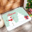 Christmas Gnome Kitchen Rug Non-Slip Polyester Mat 1