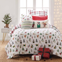 Levtex Meowy Juledynesæt Twin1Sham