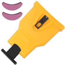 Kit de ascuțire reglabil pentru drujbă cu 2 pietre de ascuțit