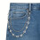 Delicate holle steruitsparing ketting-Staal kleur 3