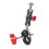 Verstelbare 360 graden draaibare microfoonstandaardclip-240 mm 4