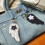 Dotted Wing Designs Accessoire de porte-clés en métal pour-Blanc 3