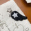 Dotted Wing Designs Accessoire de porte-clés en métal pour-Blanc 7
