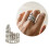 Handcrafted Alloy Roman Colosseums Ring With Adjustable-Silver 3