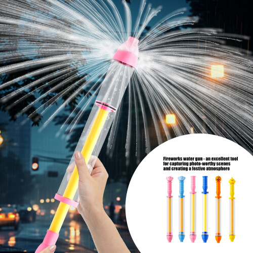 Pull Style Water Guns Easy Assembly Water Guns-blue elephant 2