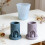 Decorative Silicone Mould Rabbits Tree Stump Planter For DIY 5