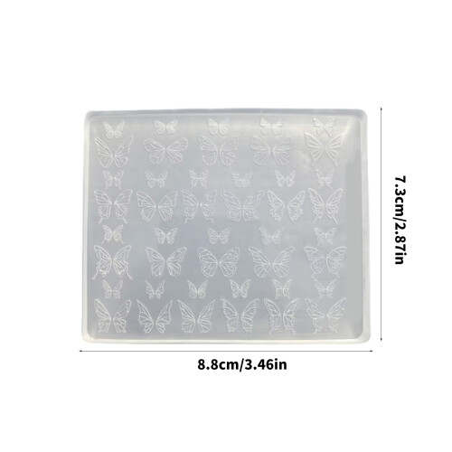 Moule d'art d'ongle facile à utiliser avec des outils de 2