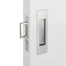 Assemblée rapide supérieure de poignée de porte à ressort-Argent