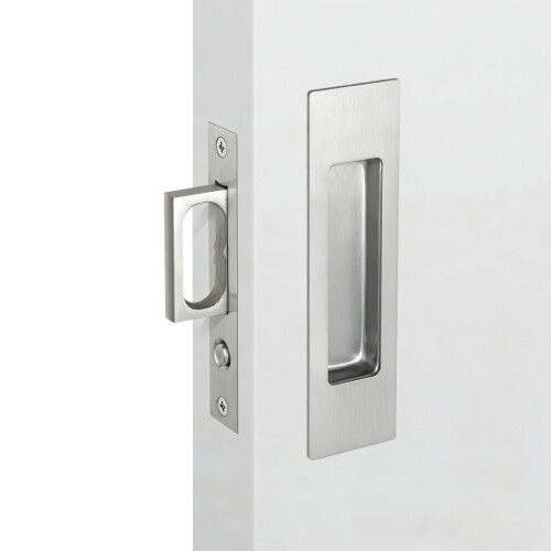 Assemblée rapide supérieure de poignée de porte à ressort-Argent