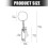 Elegante cruiseschip sleutelhanger hanger stevige legering 3