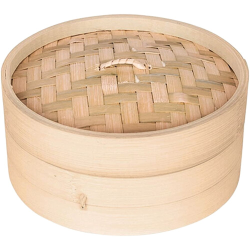 Bamboo Steamer Basket Kitchen Steamer 1 Set