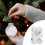 Mini boules de Noël rouges 6 cm, lot de 6 1