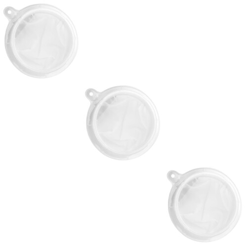 Weißes Sieb, 3er-Pack