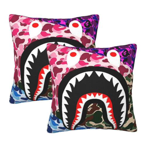 Housses de coussin Ba-Pe 50 x 50 cm (lot de 2)