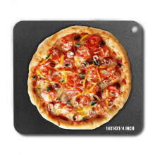 Pizza Steel Plate Carbon Steel 14x14x0.25 Inch Pre-Seasoned