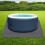 Tapis de sol pour spa gonflable 99 x 99 pouces 1