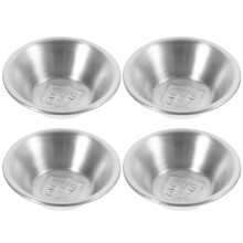 4-teiliges Edelstahl-Tarteformen-Set, 7 cm