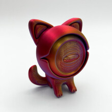 3D-printet roterende enøjet stresslindrende ornament