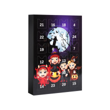 Halloween adventskalender met dinosaurus-eieren (24 dagen)